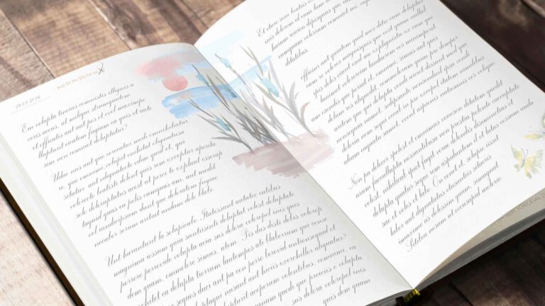 Tagebuch schreiben: 5 Dinge, die man darüber wissen sollte, aufgeschlagenes Tagebuch