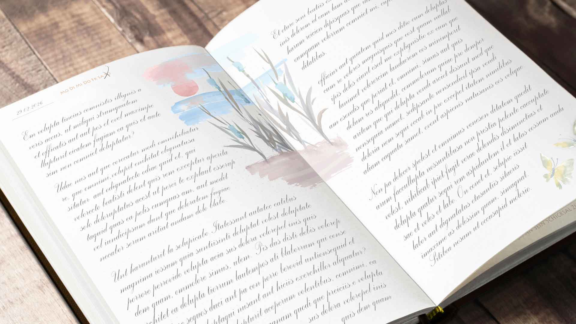 Tagebuch schreiben: 5 Dinge, die man darüber wissen sollte, aufgeschlagenes Tagebuch